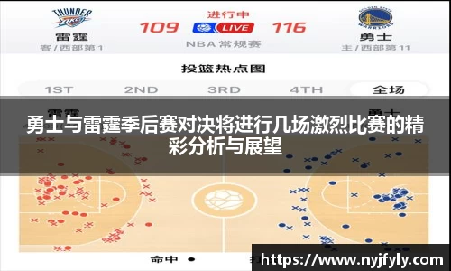 勇士与雷霆季后赛对决将进行几场激烈比赛的精彩分析与展望