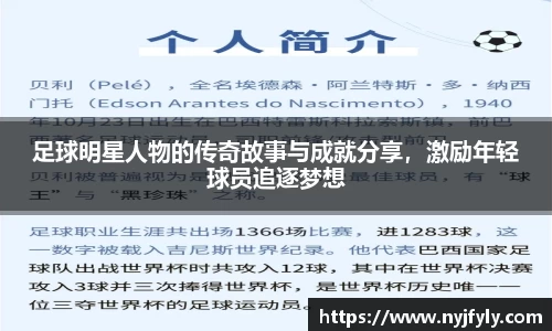 足球明星人物的传奇故事与成就分享，激励年轻球员追逐梦想