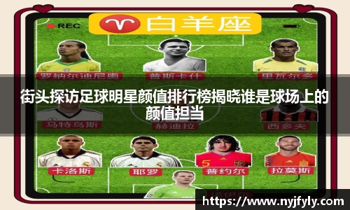 街头探访足球明星颜值排行榜揭晓谁是球场上的颜值担当